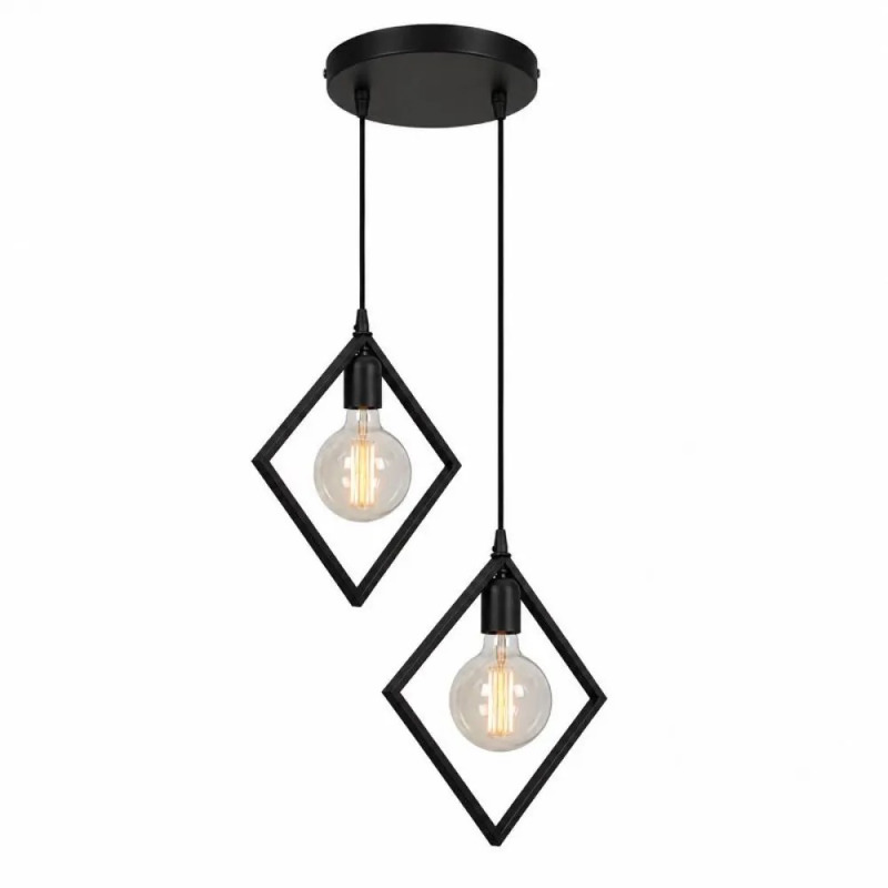 NG Lighting Κρεμαστό Φωτιστικό Οροφής Ρόμβος Χειροποίητ